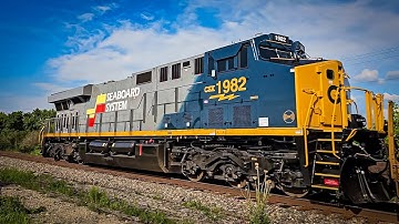 CSX 1982 Seaboard System Heritage Locomotive