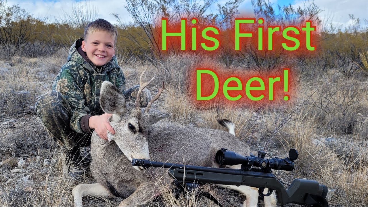 Mule deer hunt. My Sons First deer! - YouTube