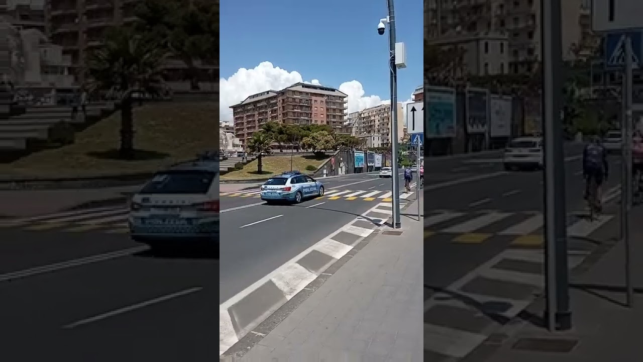 Polizia Stradale Scorta al giro d'Italia - Higway Patrol