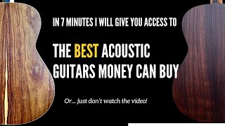 Looking To Buy An Acoustic Guitar?  THE Most Important Video To Watch