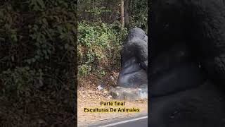 parte final panchimalco Calle De Las Esculturas De Animales Gigantes en el salvador #audistreet