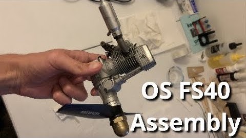 Back To Life: OS FS 40 Pre-Surpass, (Part 2: Assembly) Seized Nitro/Glow Engine Rebuild