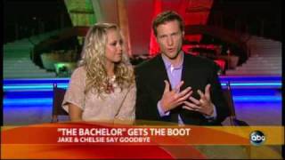 Jake & Chelise Interview on GMA after Elimation