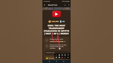 USDC: The Most Transparent Stablecoin in Crypto | Part 4 of 6 | Memegi Youtube Video Code