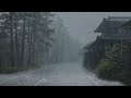 Rain Sounds for Sleeping, Heavy Rain & Thunderstorm for Sleeping & Relaxation Night | White Noise 53
