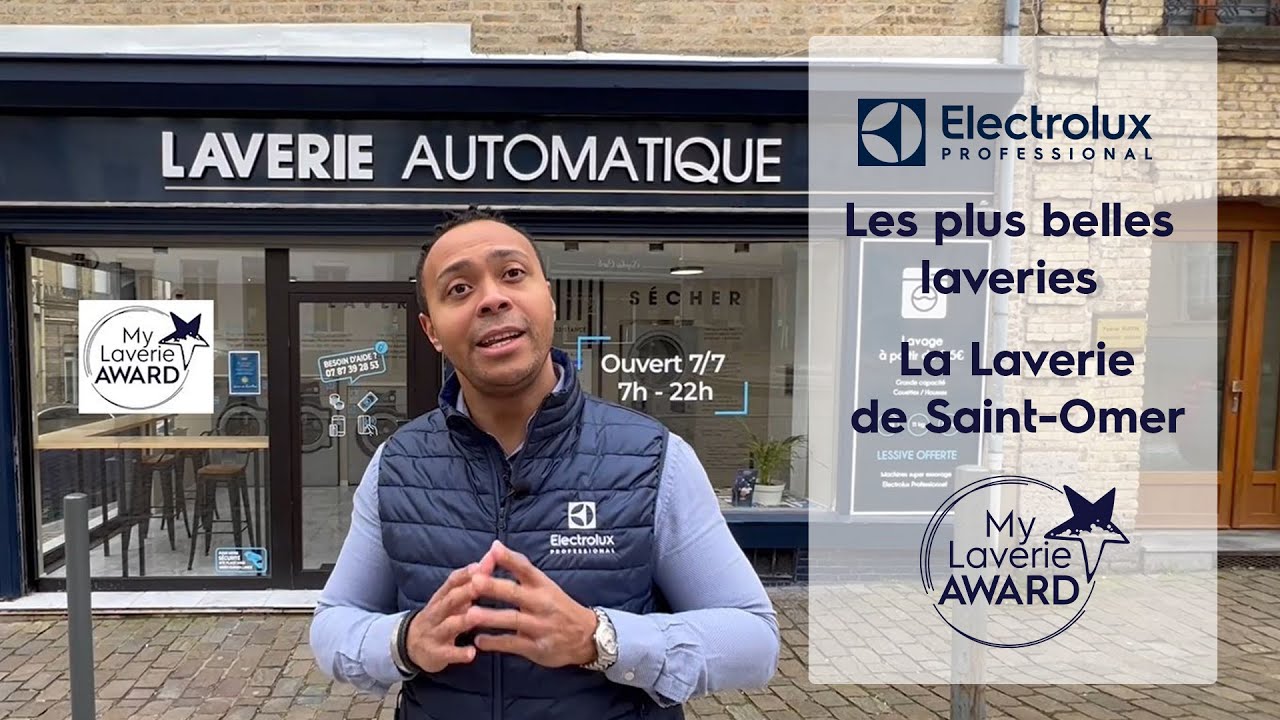 La Laverie de Saint-Omer - 2ème gagnant du concours MyLaverieAward 2022 - Electrolux Professional
