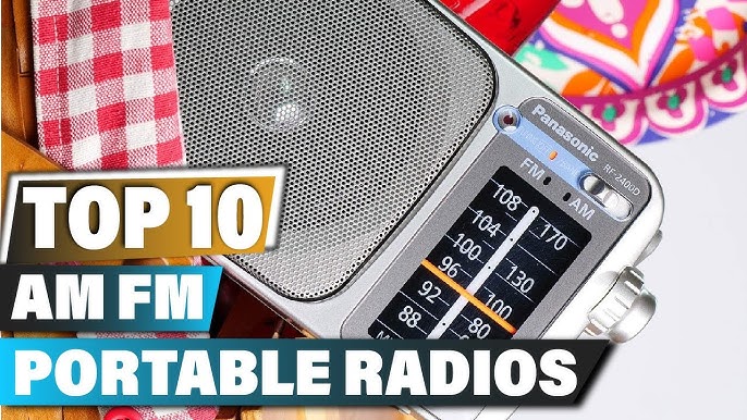  Ratakee Radio despertador digital, radio AM/FM con