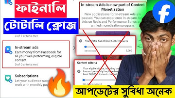 🤑 In-stream Ads is Now Part Of Content Monetization | 0 Of 0 Criteria Met In-stream Ads