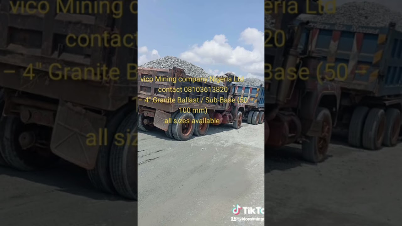 Granite Chippings Bulk Tipper Supply, Aba Axis Areas Delivery Site Pay