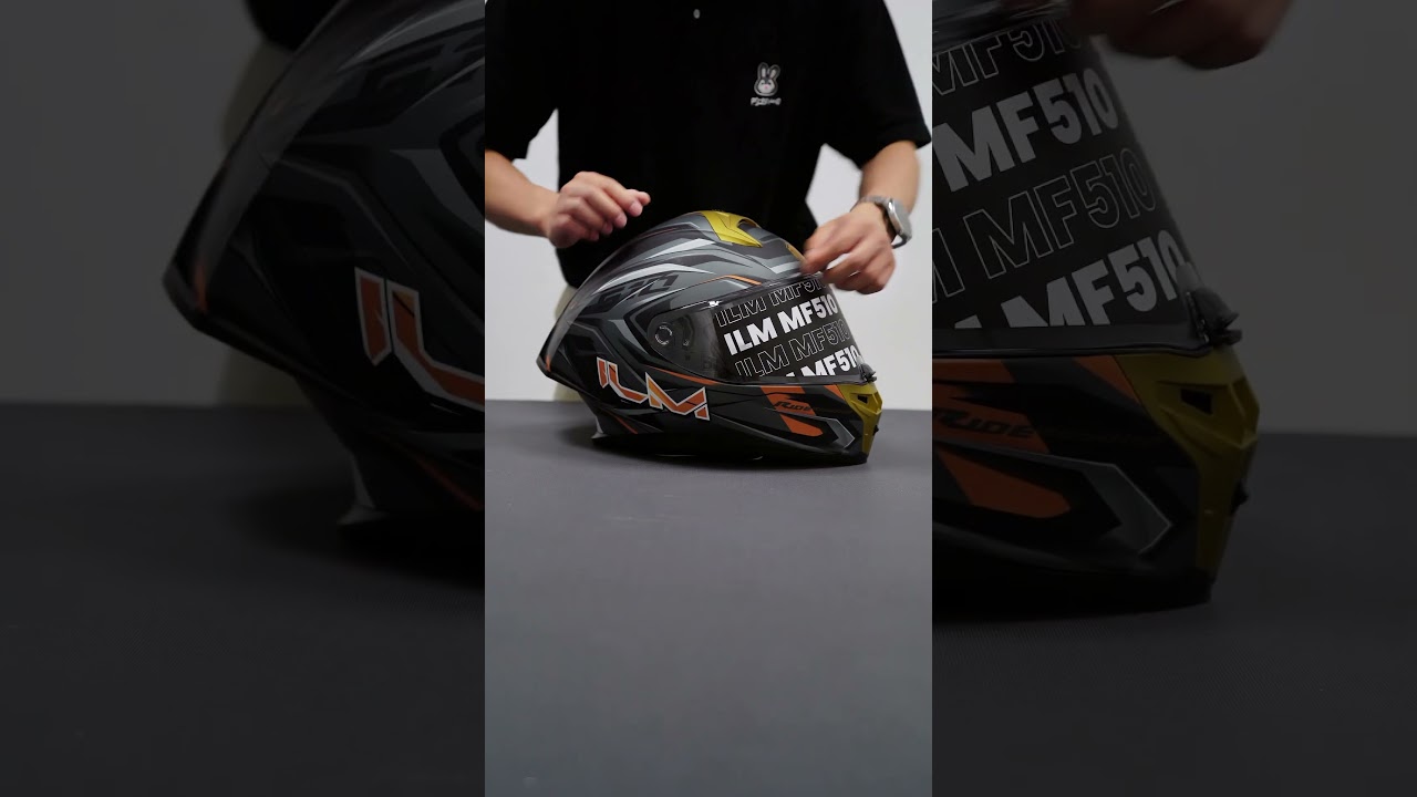 Today's recommendation: ILM MF510 Spectre Gold Helmet. FlexImpact Safety Tech&Adjust Liner System.