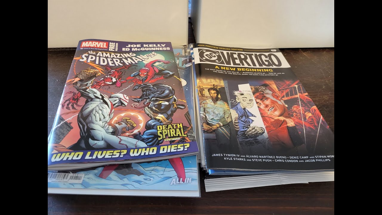 New Comics Haul January 1st 2026