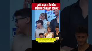 Çağla Şikelin Oğlu Salonu Kahkaha Boğdu