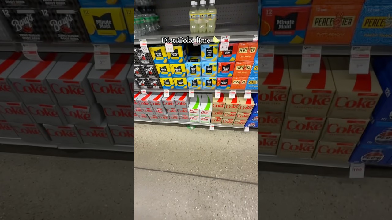 This Limited Edition Diet Coke Exists?! 🍋‍🟩🥤 