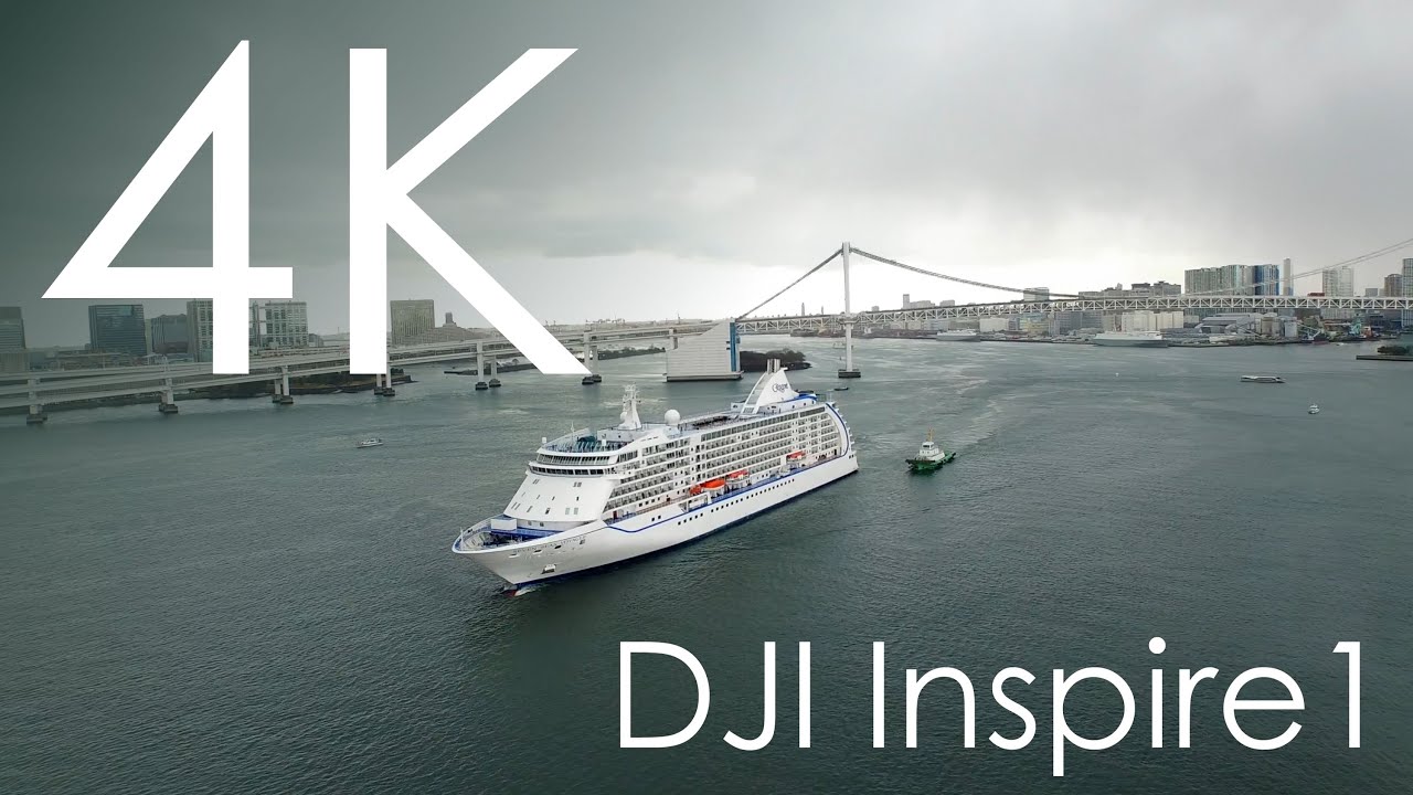 Seven Seas Voyager Into Port Of Tokyo Taken With Dji Inspire1 Youtube