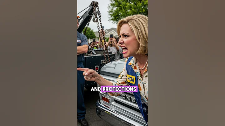 HOA Karen Tried to Tow My Classic Truck — Didn’t Know It Was Legally Untouchable! #hoakaren #shorts