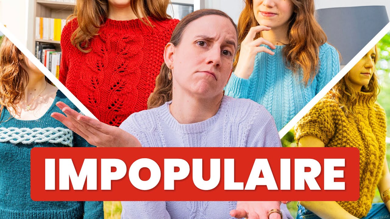 Pourquoi la vie est trop courte pour ne pas tricoter à plat ?!