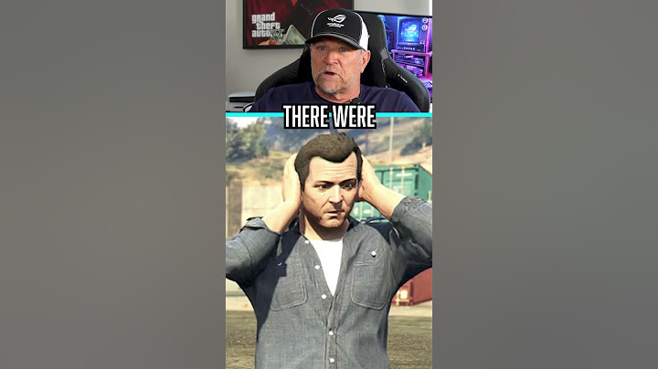 Michael's reaction to the GTA 6 trailer 👀 #shorts (@ned_luke )