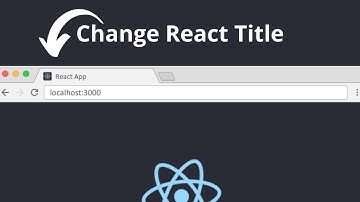 Change React title dynamically in each page