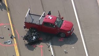 1 killed in motorcycle crash in Chesterfield Township