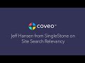 Jeff Hansen from SingleStone on Site Search Relevancy