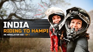 We're testing RE himalayan 450 from Goa to Hampi | South INDIA [Ep. 1] - Motorcycle Road Trip