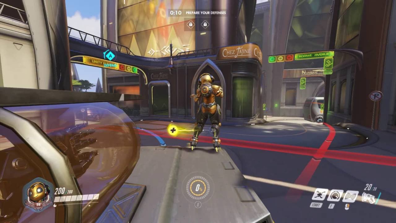 Lucio Vertical Wall Ride on Numbani | Overwatch