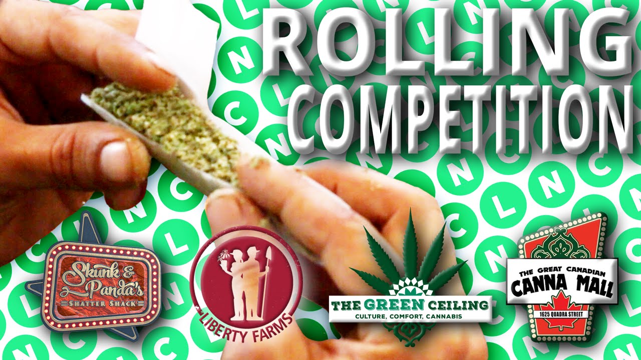 The Great Canadian CannaMall Fastest Joint Rolling Competition