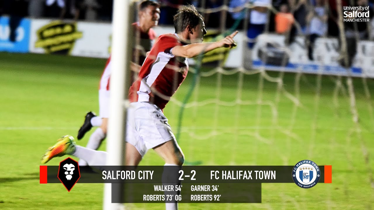Salford City 2-2 FC Halifax Town - National League North 06/09 non league scotland
