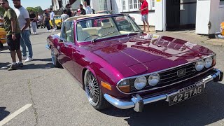 Triumph Stag meeting Great Western 2025