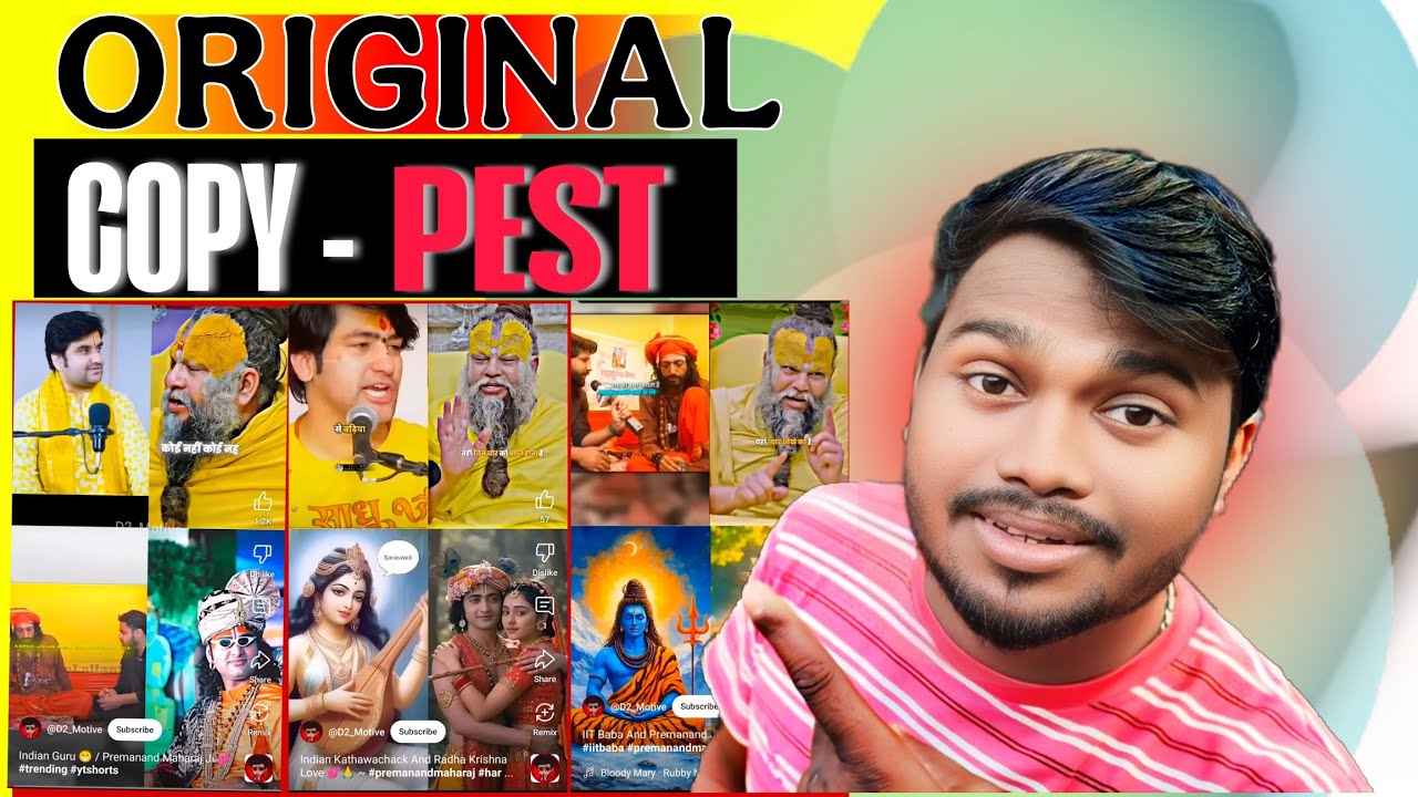 Original Copy Paste Short Channel idea 2025 @sonujitechnical - YouTube