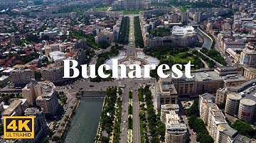 Experience the BEST Aerial Views of Bucharest Romania in 4K!
