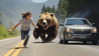 Mujer Intenta Luchar Con Un Oso Grizzly, Pero Se Arrepiente Inmediatamente