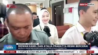Download Lagu Atalia Praratya dan Ridwan Kamil Resmi Cerai #Beritasatu MP3