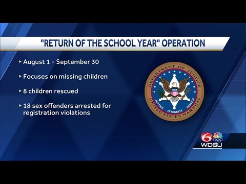 U.S. Marshals: 8 missing, endangered children rescued in New Orleans metro area operation