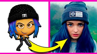 The Emoji Movie Characters in Real Life 🔥