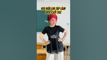 Khi Đứa Em Tập Tành Làm Idol Giới Trẻ … Mà Nó Lạ Lắm #shorts || Yến Nồi Cơm Điện