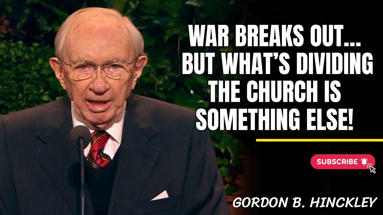 Gordon B. Hinckley | War Breaks Out… but what’s dividing the Church is something ELSE!