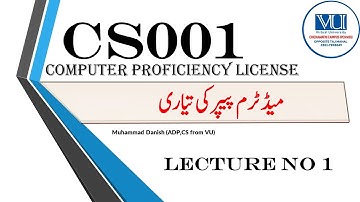 cs001 lecture 1 | cs001 | CS001short lecture module1