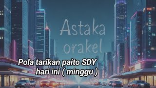 Prediksi tarikan paito Sdy hari ini minggu 12 april 2026