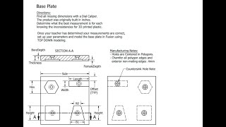 Trammel Base Plate