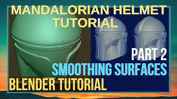 Part-2 Mandalorian Helmet | Blender 2.9 Tutorial | Subdivision Surface Modifier