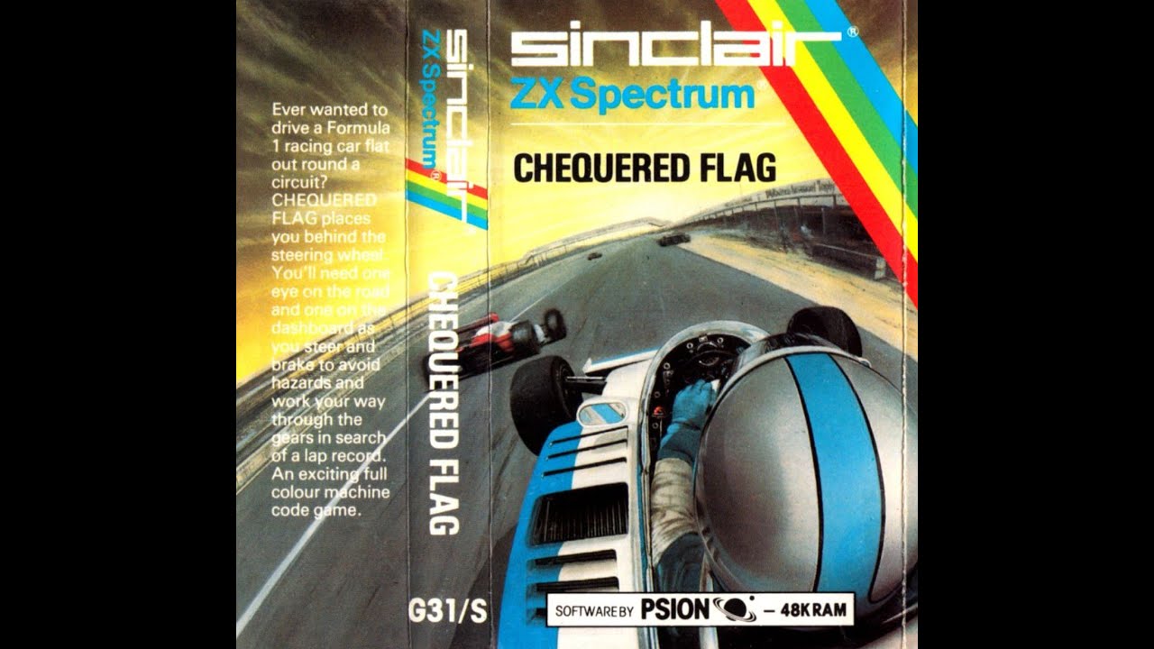 Speccy Racing Series 03: Chequered Flag (ZX Spectrum 48k 1983