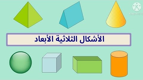 الأشكال الثلاثية الأبعاد - مادة الرياضيات - الصف الرابع الإبتدائي