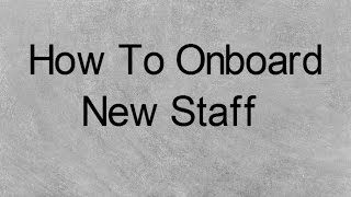 How to Onboard New Staff From Finish Line Staffing