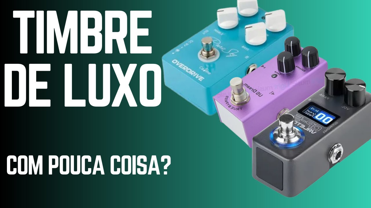 Valeton GP-5 Com Drives Externos Funciona Bem? Presets Gratuitos