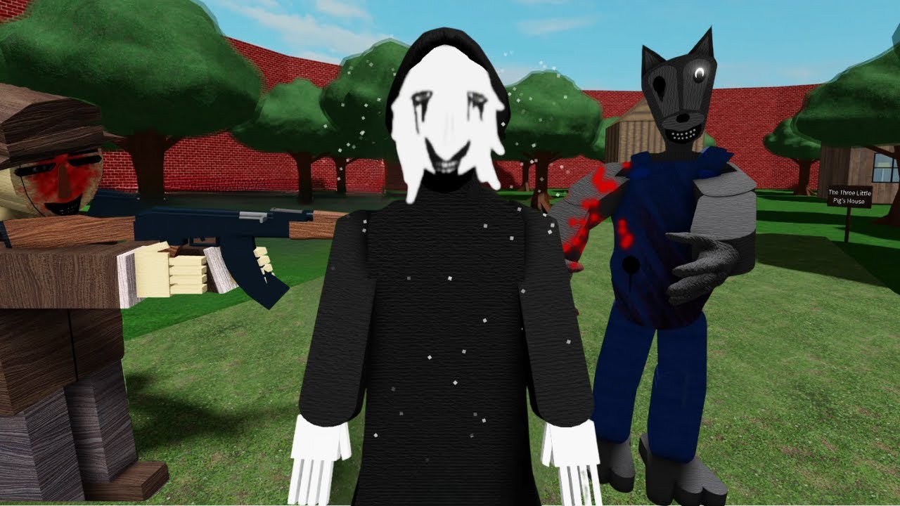 How to Get Witch's soul / Ghost Witch Badge Morph in Three Little Pigs Analog Horror RP - ROBLOX