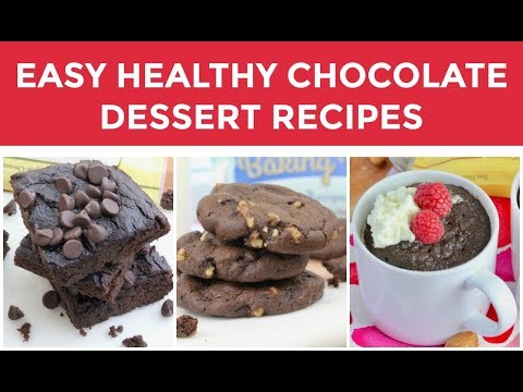 chocolate-dessert-recipes-|-3-easy-healthy-gluten-free-baking-recipes