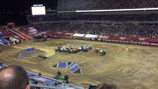 Monster Jam 2019 7 Truck Jump