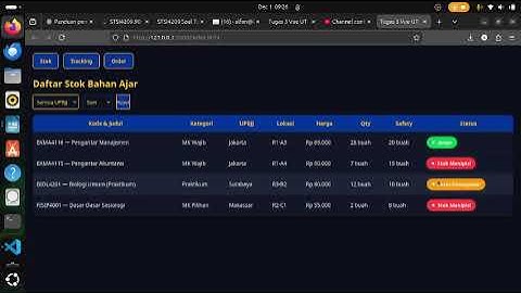 Laporan Tugas Praktik 3 – Vue.js Mata Kuliah: STSI4209 – Pemrograman Web