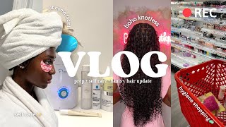 VLOG: SELF CARE, HAIR UPDATE, PREP AND PACK WITH ME FOR VACATION, FASHION NOVA HAUL + MORE